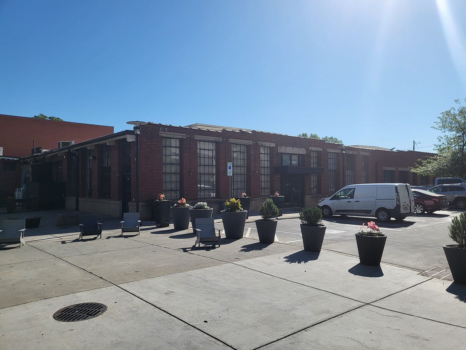 South End Charlotte streetscape on a plumbing market site